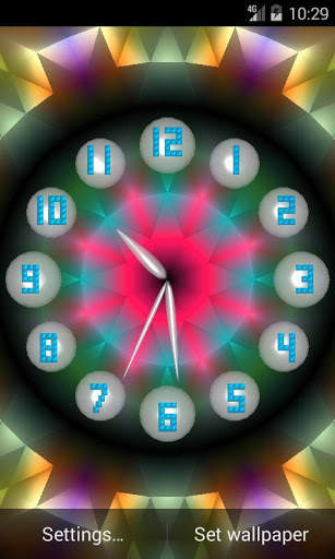 Analog Clock Live Wallpaper screenshot 7