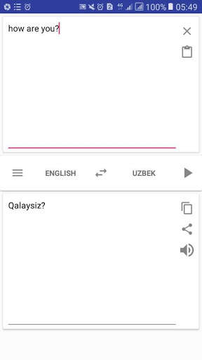 Uzbek English Translator screenshot 4