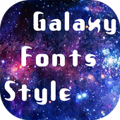 Galaxy Fonts Style icon