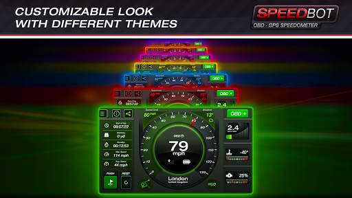 Speedbot. GPS/OBD2 Speedometer screenshot 4