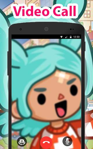 Video call for toca life : Fake video call screenshot 1