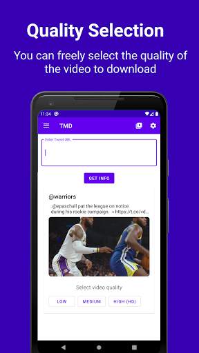 Twitter Video Downloader (HD Videos, Gifs, Photos) screenshot 2