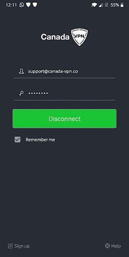 Canada VPN screenshot 3