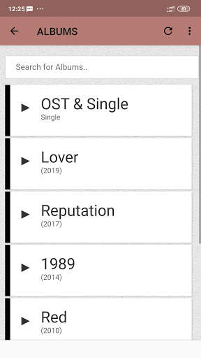 Taylor Swift Lyrics 5 تصوير الشاشة