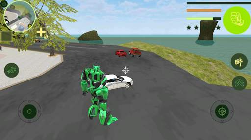 Super Car Robot Transforme Futuristic Supercar screenshot 2