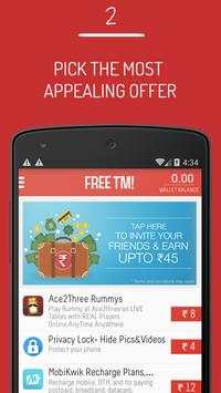 FreeTM - Free Recharge App screenshot 3