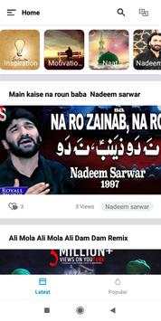 Noha video status(Lyrical Videos) - Alamdar screenshot 7
