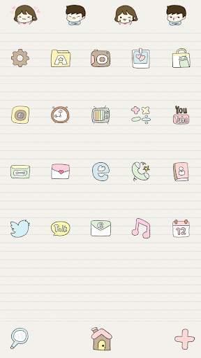 Jealousy dodol luancher theme screenshot 3