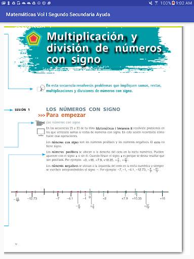 Ayuda Matemáticas Vol1 2do Secundaria screenshot 13