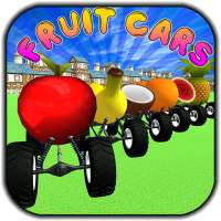 Fruit and Vegetable Smash Cars: Kids Learning Game logo