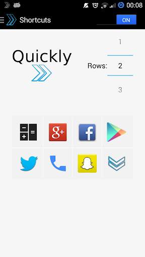 Quickly Notification Shortcuts screenshot 1