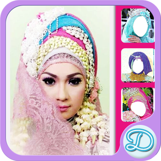 Modern Bridal Hijab Selfie icon