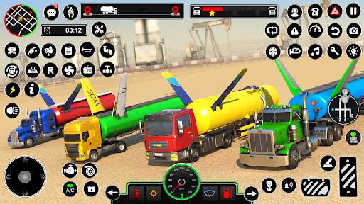 Oil Tanker Flying Truck Games screenshot 6
