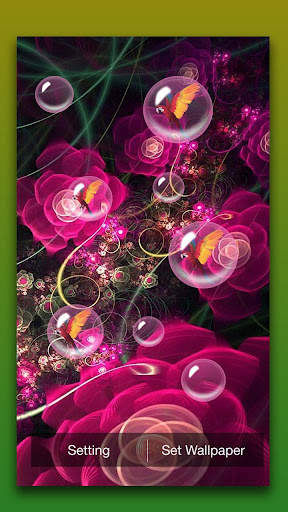 Fantasy Flowers Live Wallpaper screenshot 4