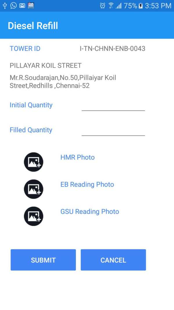 M&M Energy - Diesel Refill App screenshot 3