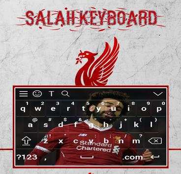 mohamed salah keyboard theme screenshot 4