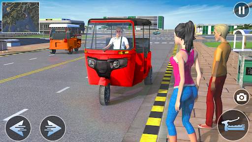 Indian Auto Rickshaw Game screenshot 1