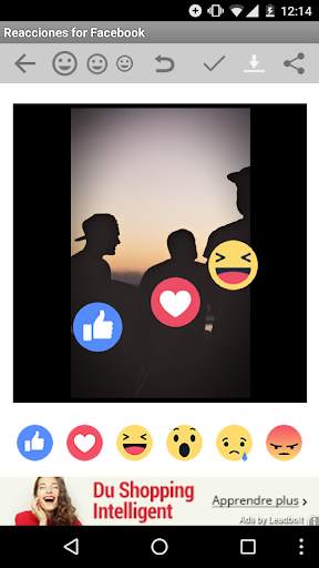 Reacciones for Facebook screenshot 8
