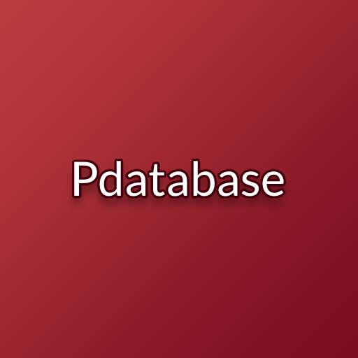 Pdatabase for Pokemon 1.0