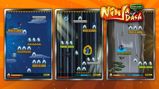Ninja Dash-Делюкс скриншот 6