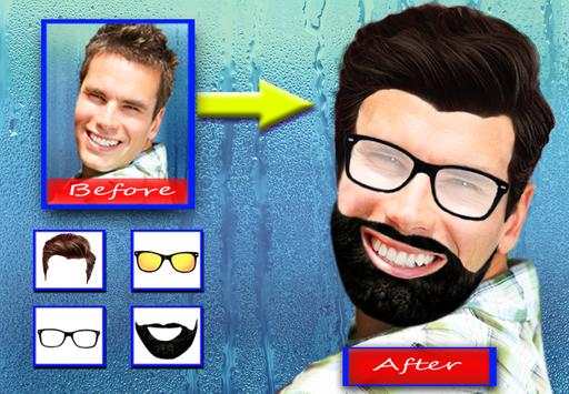 Men Hair Beard Goggle Styles 5 تصوير الشاشة