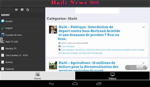 Haiti News 509 screenshot 3
