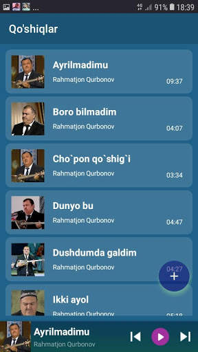 Rahmatjon Qurbonov - qo'shiqlar screenshot 1
