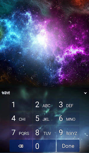Nebulas Animated Keyboard   Live Wallpaper screenshot 5