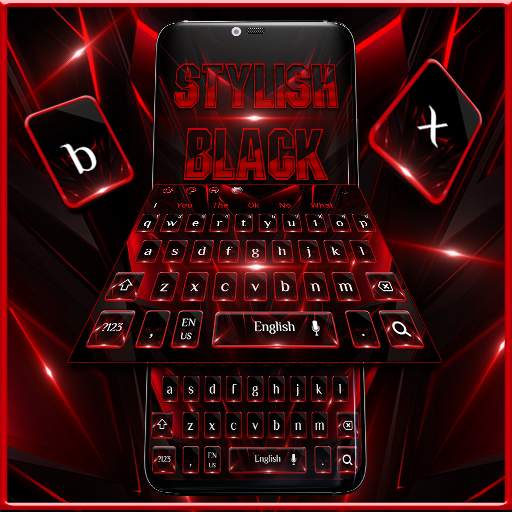 Classic Business Red Black Keyboard 10001001