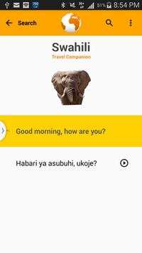 Swahili Travel Companion screenshot 5