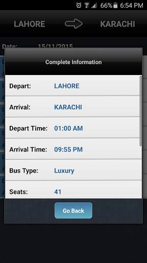 Travel Time Pakistan screenshot 5
