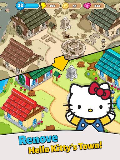 Hello Kitty - Merge Town screenshot 6