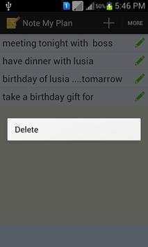 Note My Plan screenshot 4