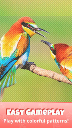 Cross Stitch Gold: สีตามหมายเลขรูปแบบการตัดเย็บ screenshot 7