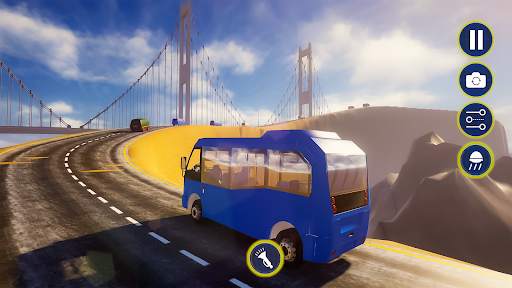 Minibus Bus Simulator Bus Game screenshot 2