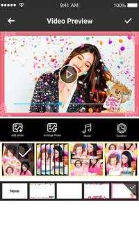Birthday Video Maker screenshot 4