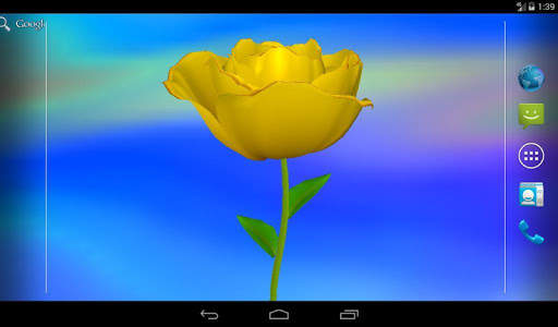 3D Rose Live Wallpaper 14 تصوير الشاشة