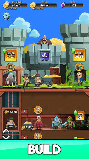 Idle King - фэнтезийный RPG симулятор скриншот 5