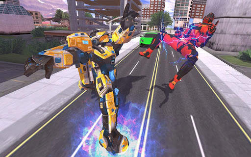Steel Robot Fighting: Fast Transformer Robot Game screenshot 5