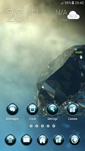 Diamonds Theme screenshot 1
