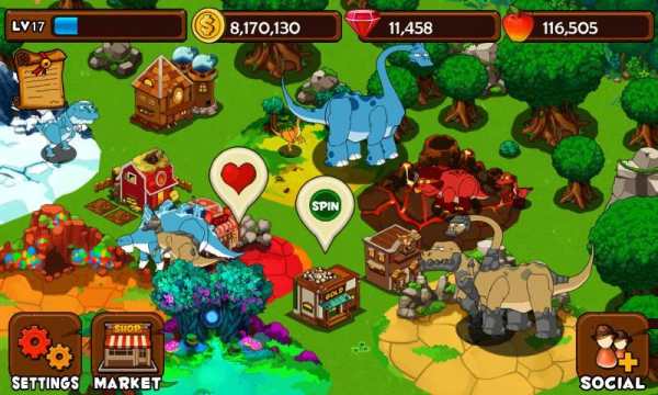 Остров динозавров Dino Island скриншот 1