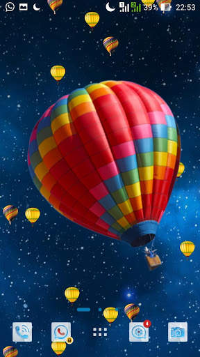Parachute Live Wallpaper screenshot 2