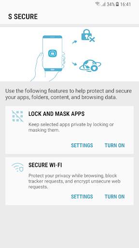 S Secure screenshot 1