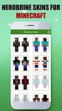 Herobrine Skins for Minecraft screenshot 1
