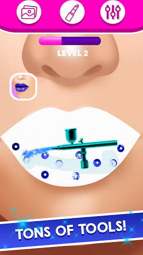 Lip Art Makeup Beauty Game - L screenshot 4
