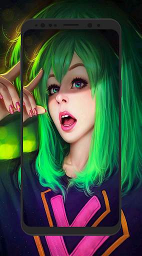 cute girl wallpapers screenshot 1