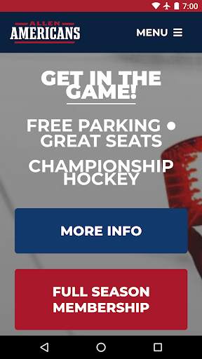 Allen Americans App screenshot 3