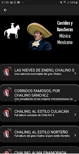 Corridos mexicanos y rancheras screenshot 5