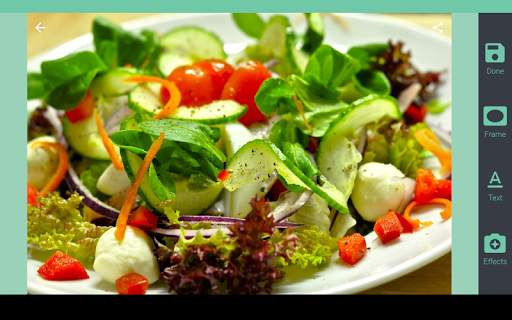 Food photo frames screenshot 8