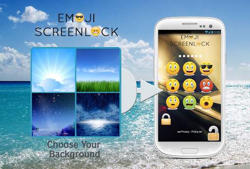 Emoji Lock Screen 1 تصوير الشاشة